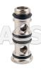 Legris LF3000 Push In Stacking Banjo 2 High - BSPP