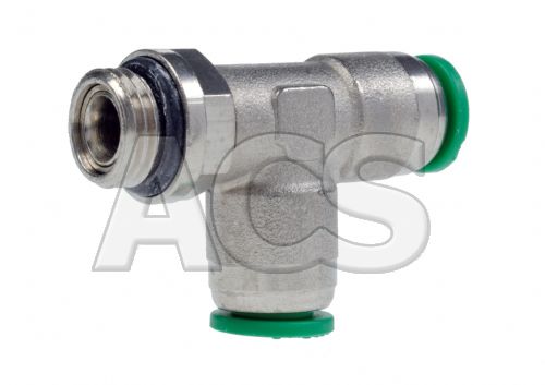 Olab Push in Run Tee with Male Thread 4mm - 12mm