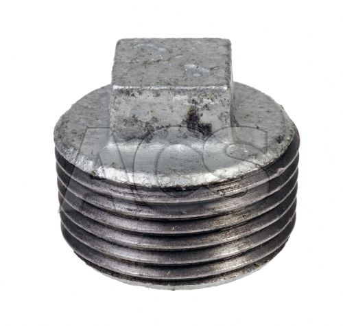 Malleable Iron Hollow Blanking Plug 1/4