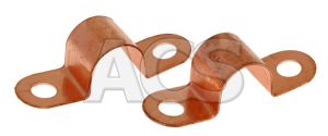 Copper Full Saddle Clamps 3/16
