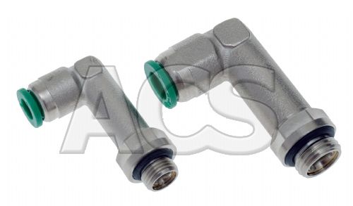 Olab Push in Stud Extended Elbow 4mm - 10mm 