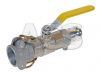 Ball valve/Camlock assembly Aluminium 1/2 - 4