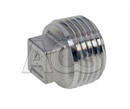 Square Head Blank Plug 1/8