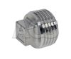 Square Head Blank Plug 1/8 - 4 BSPT 316 St/Steel