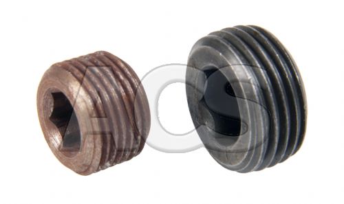 Blanking plug Steel 1/8