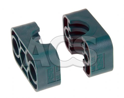 Single Std Tube Grooved Clamp Jaws (Polypropylene)