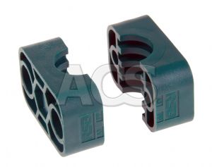 Single Std Tube Grooved Clamp Jaws (Polypropylene)