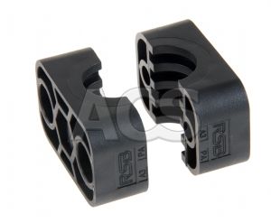 Single Std Tube Grooved Clamp Jaws (Polyamide 6)