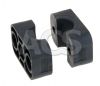 Single Std Tube Smooth Clamp Jaws (TPE Rubber)