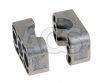 Single Std Tube Grooved Clamp Jaws (Aluminium)
