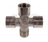 Nickel Plated Brass Male/Female BSP Equal Cross 