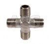 Nickel Plated Brass Male BSP Equal Cross 