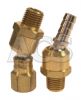 Hose Swivel Joint - Brass BSPT 1/4 - 3/8