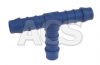 Nylon Equal Barbed Tee Adaptor 1/8 - 3/4