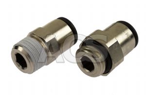 Male Stud Connector BSPT 1/8
