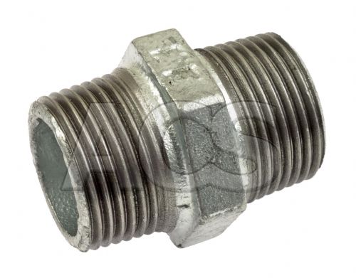 Malleable Iron Hexagon Nipple 1/8
