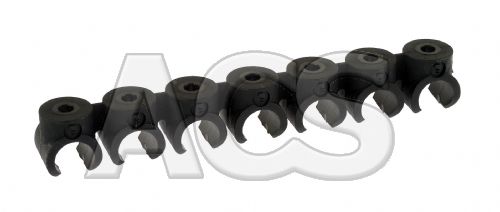 Plastic Pipe Clips 4mm - 14mm