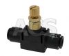 Flow control valve - in line type - push in