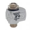 Flow control valve - right angle threaded